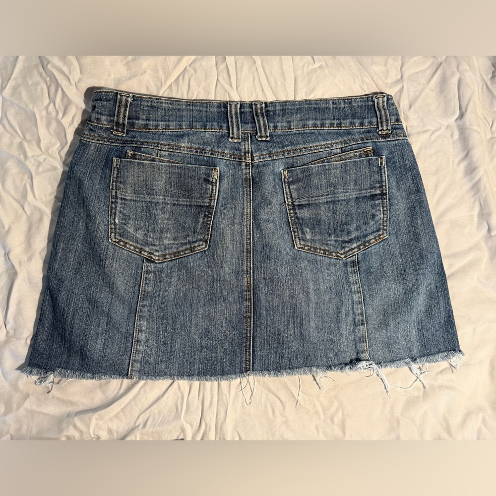 Beccini Blue Denim Jeans miniskirt